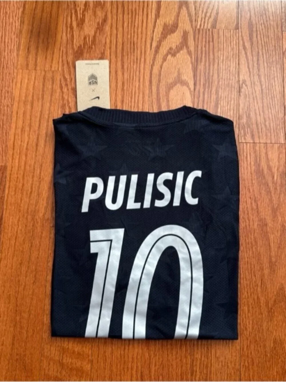 Nike Men’s Christian Pulisic #10 Black Soccer Jersey